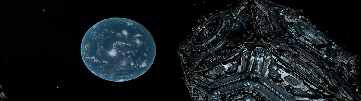 Earth-like world and King's Mountain View in 10-16